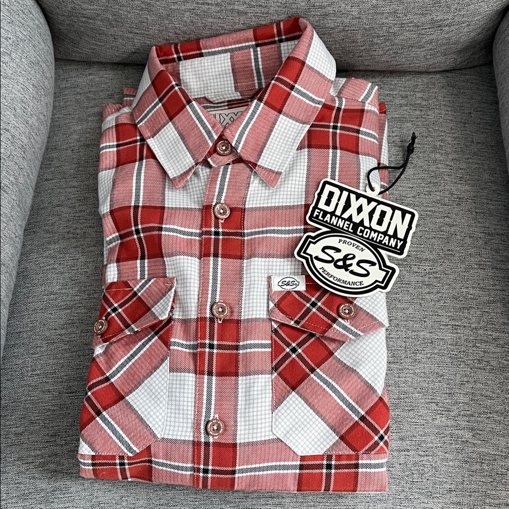 Dixxon Red Plaid Flannel Shirt - Men